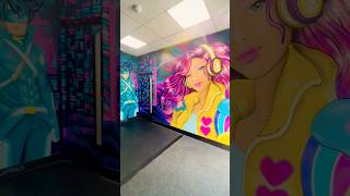 New mural video art mural artwork streetart artist t [upl. by Adroj277]