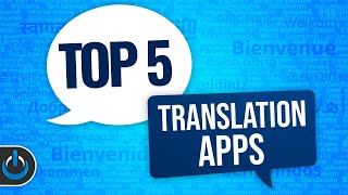 TOP 5 Translation Apps 🗣🌏 [upl. by Prochora]