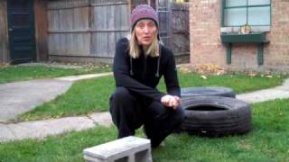 Polar Training  Pulling tires tutorial [upl. by Collar]