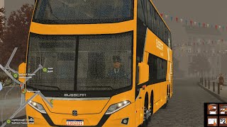 Non edit OMSI 2BUSSCAR VISSTA BUSS DD MERCEDESBENZ O500RSD e O500RSDD by Edson v12 [upl. by Gnad]