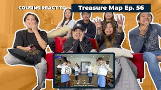 COUSINS REACT TO TREASURE MAP EP56 ☕️ 카페 프린스 OPEN ☕️ 내 아이돌이 카페 알바생이라면 [upl. by Babcock]