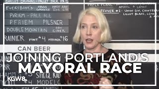 Exotic dancer running for Portland mayor [upl. by Siraf]