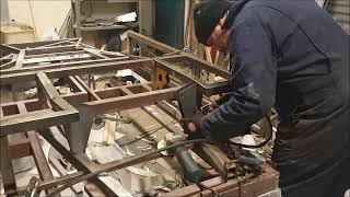 Ford GT40 replica chassis constructionfabrication Part 5 [upl. by Eadas]