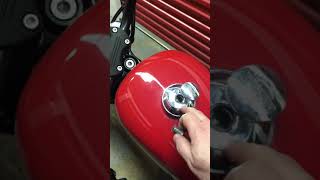 HarleyDavidson Nightster gas cap fail [upl. by Nepil]