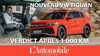 Le nouveau Volkswagen Tiguan 2024 toujours aussi recommandable  Notre avis après 1000 km [upl. by Raila]