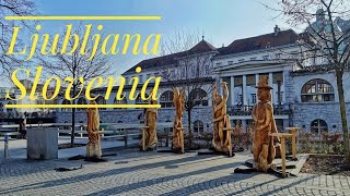 Ljubljana in Winter  Best Places to See  Slovenia [upl. by Orsa757]