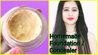 DIY CONCEALERFOUNDATION in 2 Easy Steps  Fair Skin amp Full Coverage [upl. by Adnolaj]