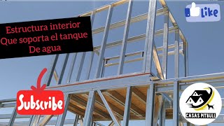 Steel Framing cómo construir estructura que soporte el tanque de agua Curso ⬇️ [upl. by Chlores]