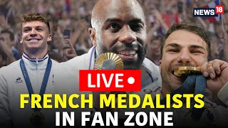 Paris Olympics 2024 LIVE  French Medalists LIVE At Fan Zone Area  Olympics LIVE News  N18G [upl. by Montford]