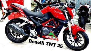 BENELLI TNT 25 FULL REVIEW SOUND TEST amp TOP SPEED ON PK BIKES [upl. by Nylikcaj451]