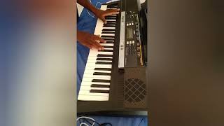 Ubusubomwalikula yaweh F keyboard lessons [upl. by Dronski]