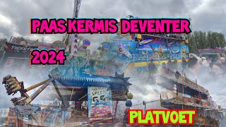 Paas kermis Deventer platvoet 2024 [upl. by Druce236]