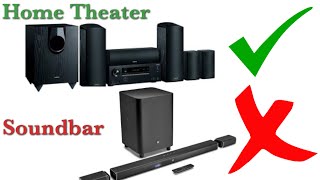 Home Theater Soundbar से बेहतर क्यो होते हैं  Why Soundbar Is Dosent Sound Like Home Theaters 🇮🇳 [upl. by Rehpitsirhc]