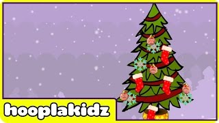 Decorate The Christmas Tree  Christmas Song  HooplaKidz [upl. by Wes]