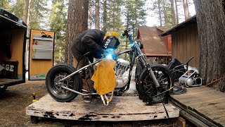 Sportster Chopper Lowbrow Hardtail Part 2 [upl. by Calvo]