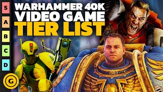 Ranking EVERY Warhammer 40000 Video Game  Tier List [upl. by Furgeson]