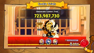 Cheesecake Cookies Trial  CROB Cookie Run Ovenbreak [upl. by Llehsem272]