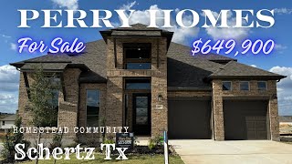 New Perry Home for Sale Homestead Schertz Tx [upl. by Gaylord]