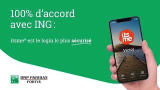 itsme est le login le plus sécurisé banques [upl. by Ecirpak]