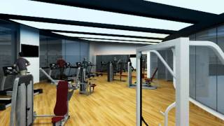 Golds Gym  One North Pune  Walkthrough [upl. by Anilocin]