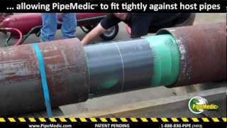 PipeMedic Bridges the Gap in a Pressurized Pipe [upl. by Esiled]