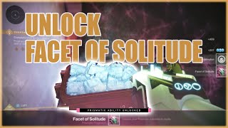 How to Find the Facet of Solitude [upl. by Yromas]