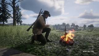 Red Dead Redemption 2 How to craft small game arrows and other items [upl. by Mourant980]