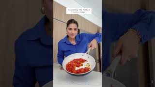 Recreating the Pasta I ate in Rome🇮🇹 rome pasta food makeup pakistan pakistani funny [upl. by Livvi]