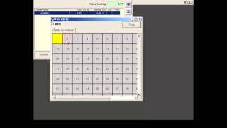 810 Tafels bewerken op touchscreenkassa DEMO SharpMplusKassanl [upl. by Nadaha339]