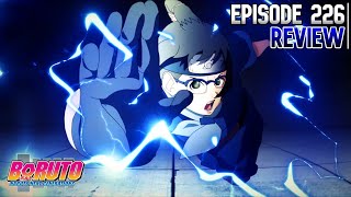 🔥DENKI VS TSUBAKI 🔥🍀BORUTO  EPISODE 226  REVIEW🍀 [upl. by Foah]