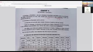 la comptabilité analytique étude de cas N4 [upl. by Nywrad96]