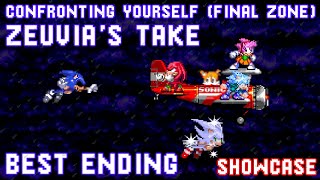 SonicEXE Confronting Yourself Final Zone Zeuvias Take Mod Showcase  Best Ending  FNF [upl. by Eked]