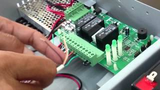 Door Access Control System  Part 1 Installing EMLock amp BIOXCESS Reader [upl. by Seidule375]