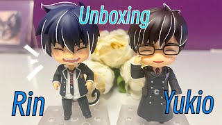 Rin amp Yukio nendoroid  Blue Exorcist [upl. by Morel]