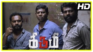 Kirumi Tamil Movie  Scenes  Boxer Dheena has doubt on Kathir  Kathir escapes from goons [upl. by Maitland]