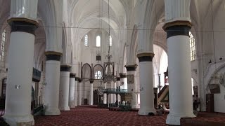 Inside Selimiye Mosque  St Sophia Cathedral in the north part of Nicosia Cyprus Oct 27 2015 [upl. by Alvira]