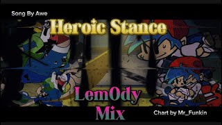 FNFHeroic Stance  Lem0dy Mix BBS Lem0dy Mix v2 ChartedLink [upl. by Luhar]