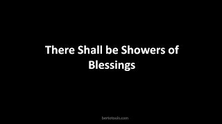 There Shall Be Showers of Blessings Instrumental Worship w Lyrics [upl. by Agustin]