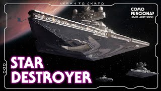 COMO FUNCIONA O STAR DESTROYER IMPERIAL  CURIOSIDADES  Canal do Mando [upl. by Gwenore]