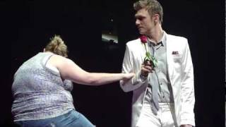 NKOTBSB  Nick Carter Ill Never Break your Heart Pittsburgh 61511 [upl. by Oisacin]