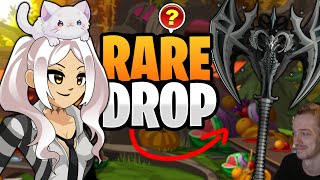 New Fall AQW Drops RARE Weapon Drop [upl. by Strauss]