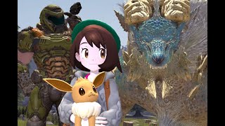 Pokemon Pokemonster hunter world [upl. by Esiuole141]