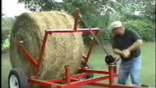 QuikRoll The bale unroller dolly [upl. by Booker]