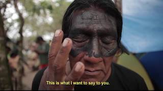 Mebengokre surveillance in the Xingu river English [upl. by Eimmis]