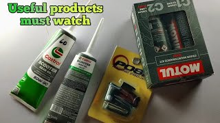 Motul chain cleaner chain lube  Disc locker  Castrol gear oil  Useful products RiderP [upl. by Campbell]