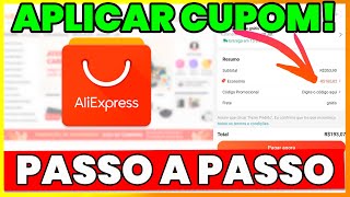 ALIEXPRESS COMO USAR CUPONS DE DESCONTOS QUE NÃO ESTÃO NO SITE  PASSO A PASSO [upl. by Otanod]