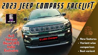 2023  Latest  4x2  Jeep Compass  भारी Discount पर  Diesel AT  Jeep jeepindia [upl. by Toth777]