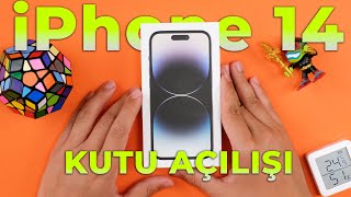 TÜRKİYE de KUTUSU AÇILAN İLK iPhone 14 PRO  TAA [upl. by Sidoon]