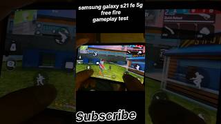 samsung galaxy s21 fe 5g free fire gameplay testingsamsunggalaxys23ultra5g test 75withabhi [upl. by Alexandrina]