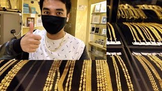 Buying a 18k gold necklace Italy gold [upl. by Gnauq]